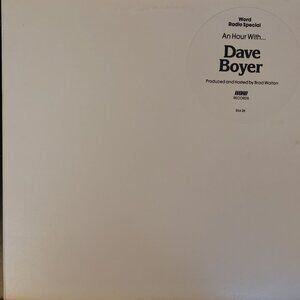 Vintage Vinyl Record " Dave Boyer - An hour with.." RSA28 Word Records